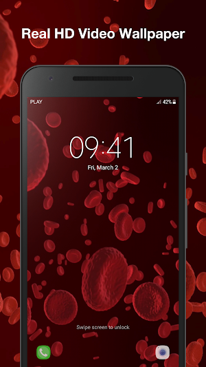 Blood Cells Live Wallpaper Screenshot 3