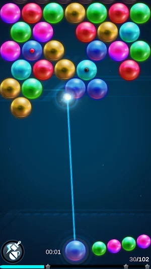 Bubble Shooter - magnetic balls free Screenshot 2