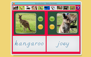 Montessori Vocabulary - Baby Animal Names Screenshot 2