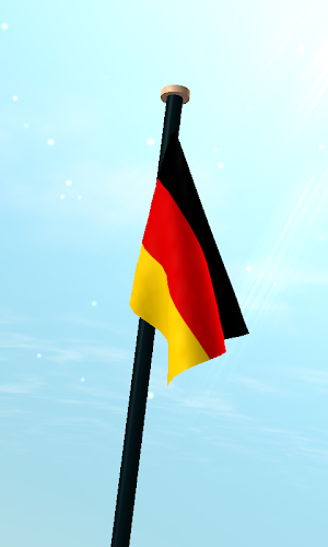 Germany Flag 3D Free Wallpaper Screenshot 2