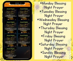 Blessing Daily Night Prayer Screenshot 0