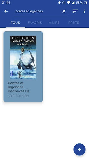Ma bibliothèque Screenshot 1