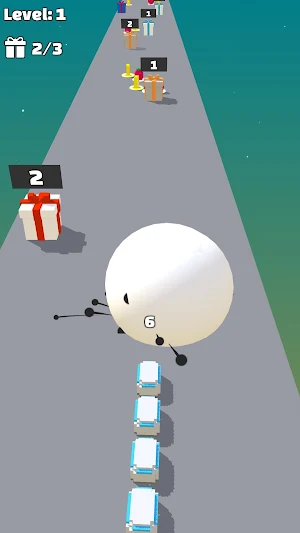 Snake merge run Screenshot 1