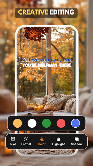Edit photos, Images with text Screenshot 2