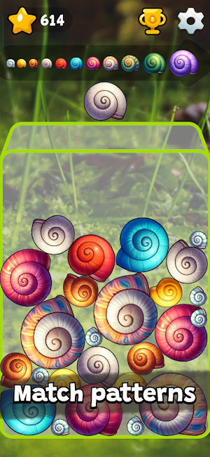 Snail Game - match & merge Screenshot 1