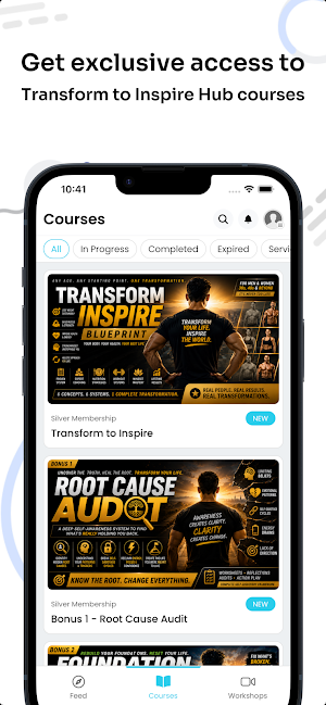 Transform to Inspire Hub Screenshot 2