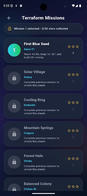 Planet Terraformer Mini Screenshot 1