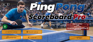 Ping Pong Scoreboard Pro Screenshot 1