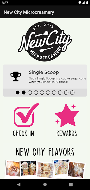 New City Microcreamery Screenshot 0