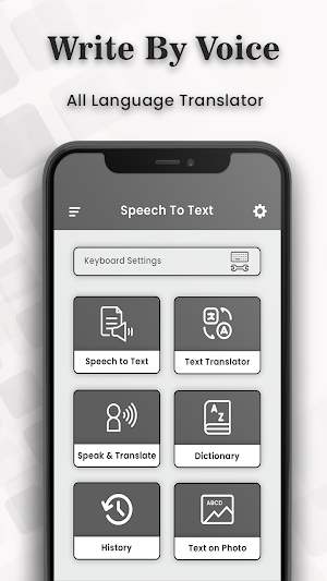 Write By Voice : Voice to Text Screenshot 1