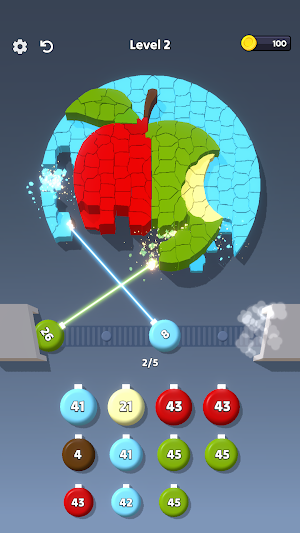 Laser Mosaic Screenshot 1