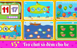 Bé Học & Chơi: Chữ Cái, Số Đếm Screenshot 2