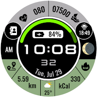 MAHO012 Wear OS Watch Face