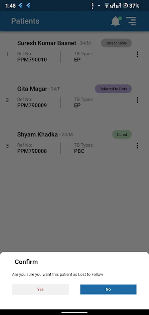 eTB PPM Screenshot 1