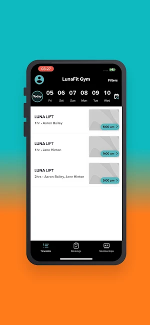 LunaFit Gym Screenshot 2