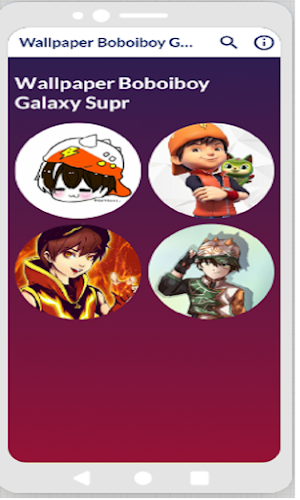 Wallpaper Boboiboy Galaxy Supr Screenshot 1