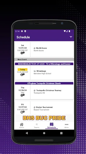BHS BUC Pride Screenshot 1