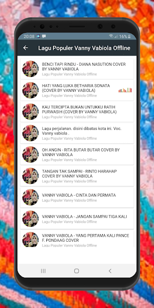 100+ Lagu Vanny Vabiola Offline MP3 Terbaru 2021 Screenshot 0