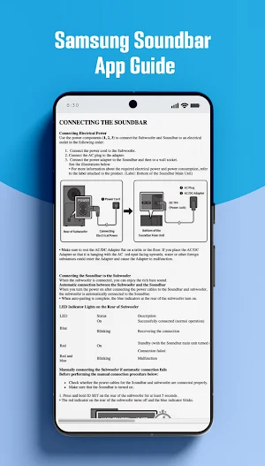 Samsung Soundbar App Guide Screenshot 3