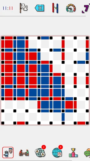 Dots and boxes Screenshot 3