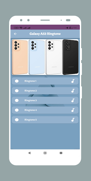 Galaxy A53 Ringtone Screenshot 0