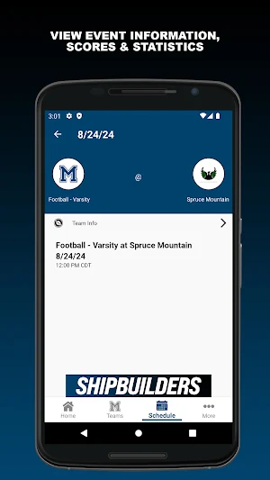 Morse Shipbuilders Athletics Screenshot 2
