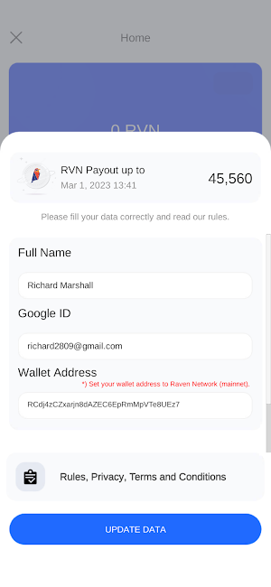 Raven Coin Miner Screenshot 3