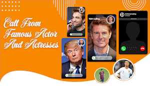 Celebrity Video Fake Call App Screenshot 1