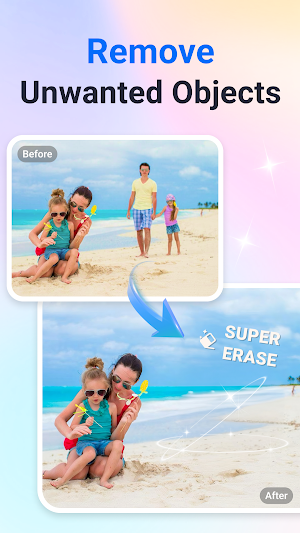 Pic Retouch AI: Remove Objects Screenshot 1