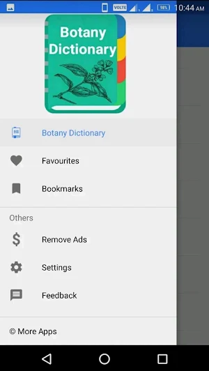Botany Dictionary Pro Screenshot 0