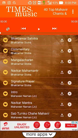 40 Top Mahavir Chants & Stotra Screenshot 1