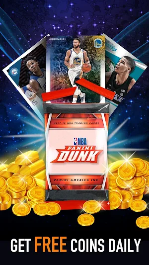 NBA Dunk - Play Basketball Trading Card Games Screenshot 1