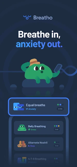 Breatho: Calm Stress & Anxiety Screenshot 0