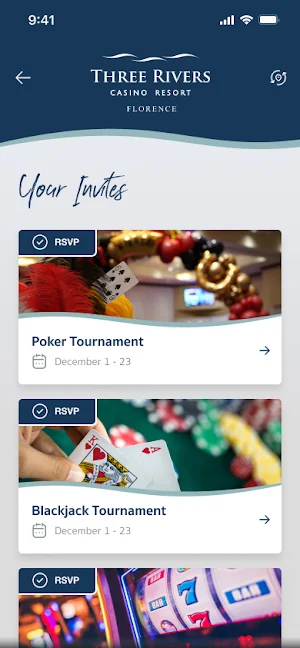 Three Rivers Casino Resorts Screenshot 2