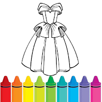 Gown Coloring Book