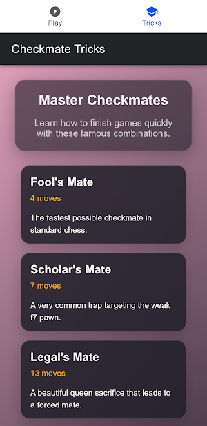 Chess Tricks Screenshot 3
