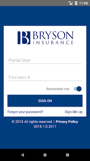 Bryson Insurance Mobile Screenshot 0