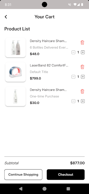Hairmax® Screenshot 3