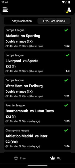 BBV Betting Tips Screenshot 1