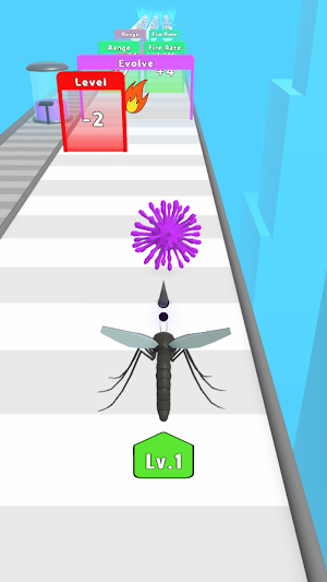 Mosquito Evolution Run Screenshot 2