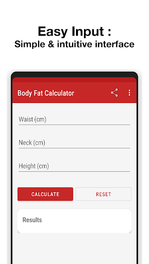 Body Fat Calculator Screenshot 0
