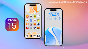 iPhone 15 pro max Launcher iOS Screenshot 0