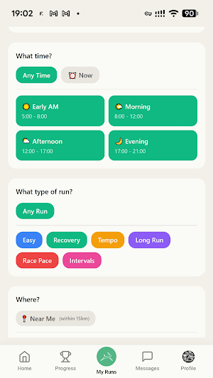 Run With Me: Pacers & Runners Screenshot 2