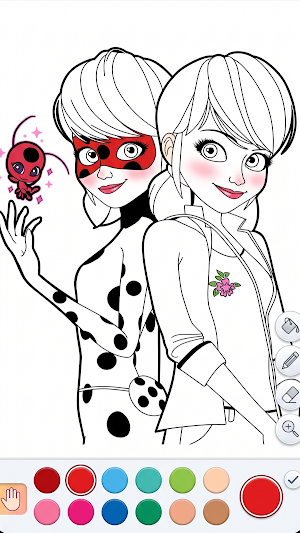 Ladybug Coloring Book Fan Game Screenshot 0