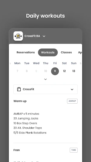 CrossFit BA Screenshot 3