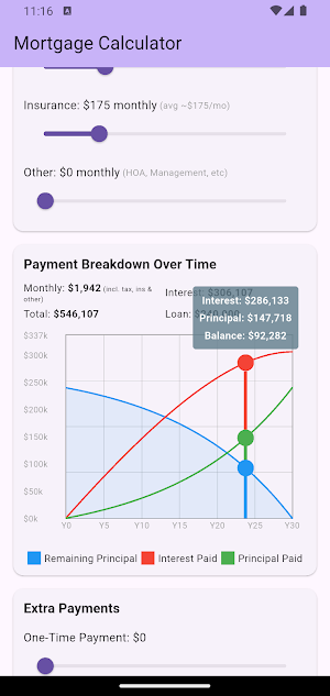 Mortgage Calculator Plus Screenshot 1