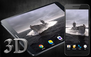 Submarine 3D Live Wallpaper Screenshot 0