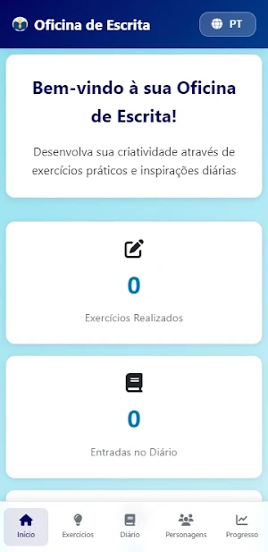 Oficina de Escrita Criativa Screenshot 0