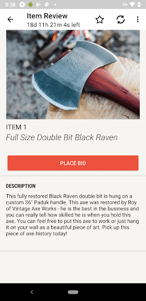 Whiskey River Auction House Screenshot 2