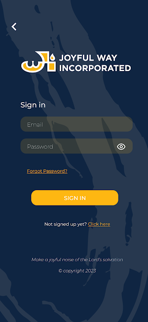 JWI Mobile Screenshot 1